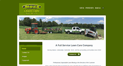 Desktop Screenshot of mosslawncare.com